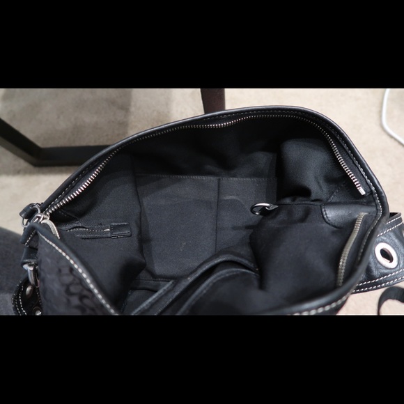 Black Coach Purse - Picture 5 of 7